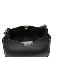 Valentino Garavani Rockstud Leather Hobo Bag