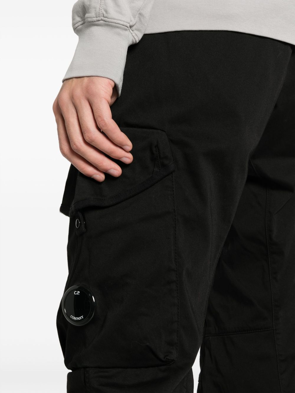 C.P. Company Cargo Pants In Black