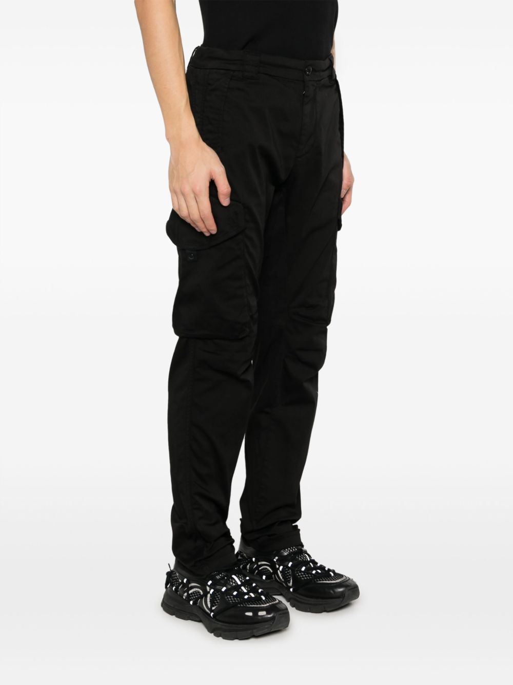 C.P. Company Cargo Pants In Black