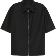 Givenchy Zipped shirt with 4G detail in Black