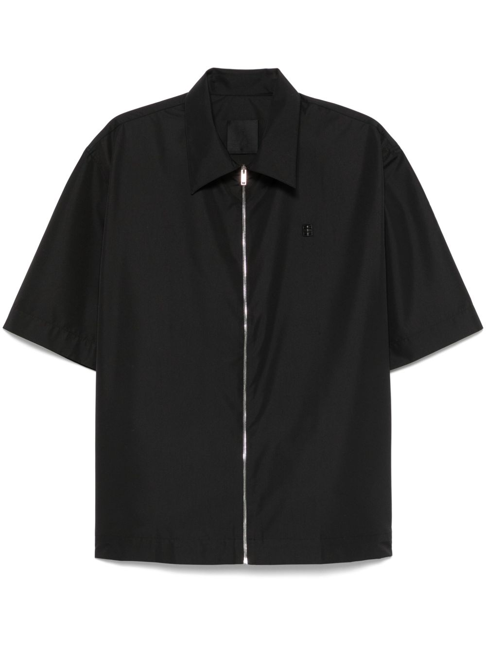 Givenchy Zipped shirt with 4G detail in Black