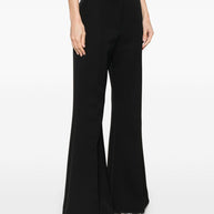Givenchy Wool Flared Trousers - Black