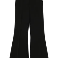 Givenchy Wool Flared Trousers - Black