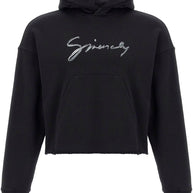 Givenchy Hooded Sweatshirt In Black