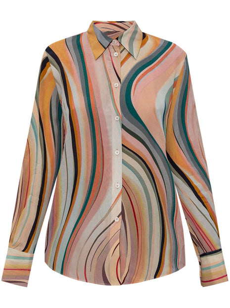 PS By Paul Smith Silk Blend Shirt