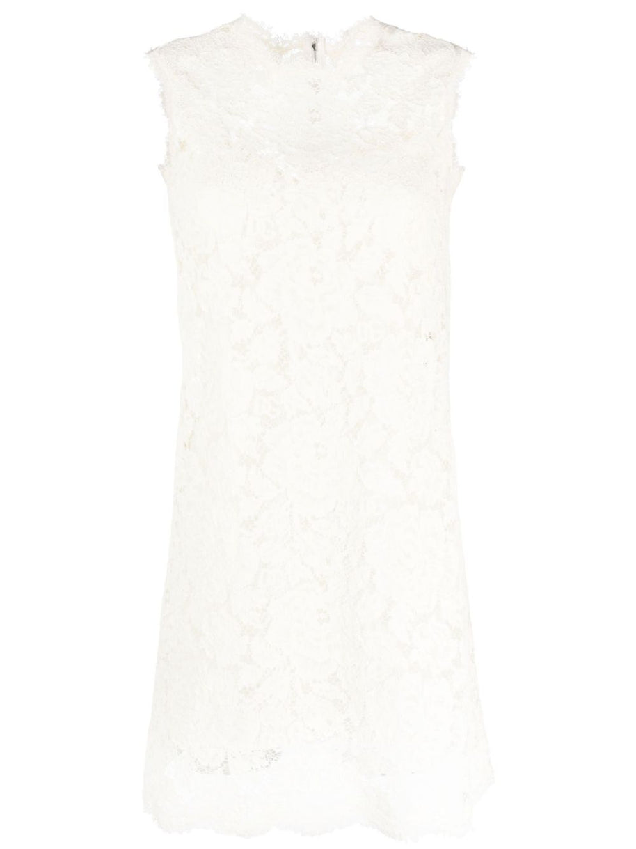 Dolce & Gabbana Lace Dress - White