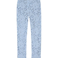 Dolce & Gabbana Cordonetto Lace Trousers - Clear Blue