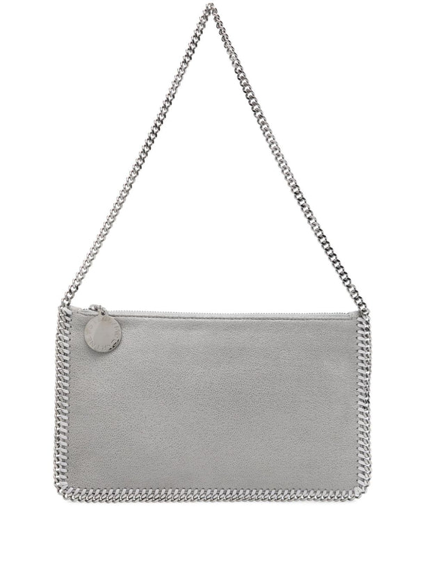 Stella McCartney Falabella Clutch Bag - Light Grey