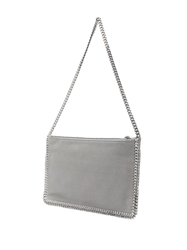Stella McCartney Falabella Clutch Bag - Light Grey