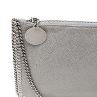 Stella McCartney Falabella Clutch Bag - Light Grey