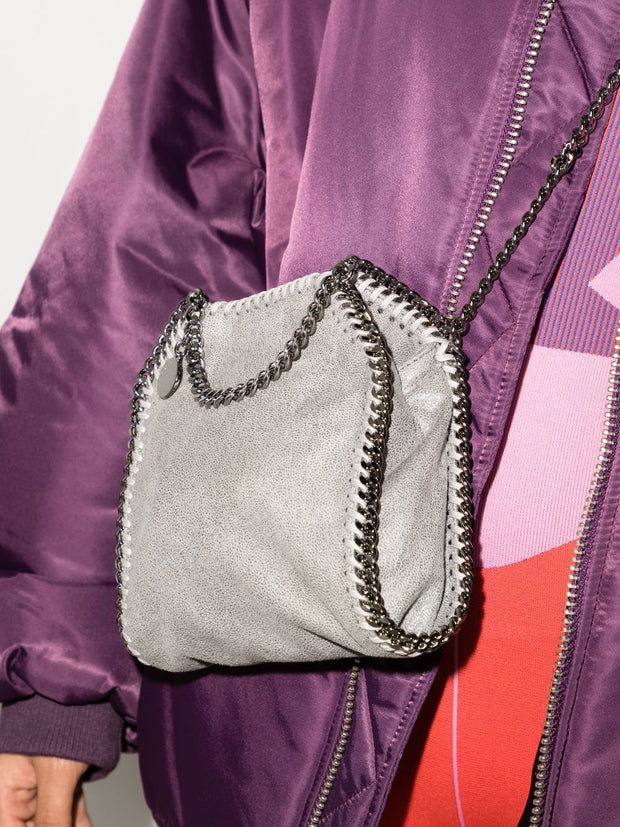 Stella McCartney Falabella Tiny Crossbody Bag - Grey