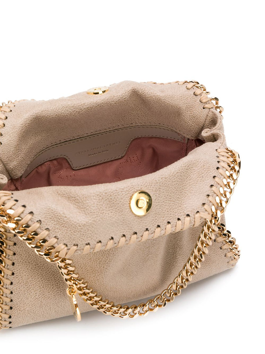 Stella McCartney Falabella Tiny Crossbody Bag - Beige
