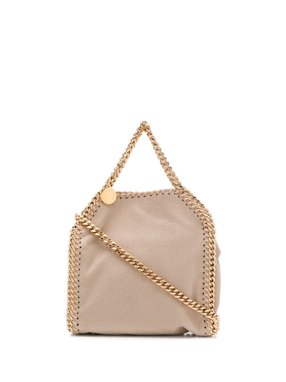 Stella McCartney Falabella Tiny Crossbody Bag - Beige