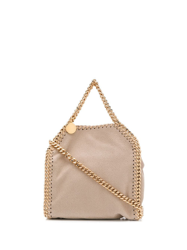 Stella McCartney Falabella Tiny Crossbody Bag - Beige