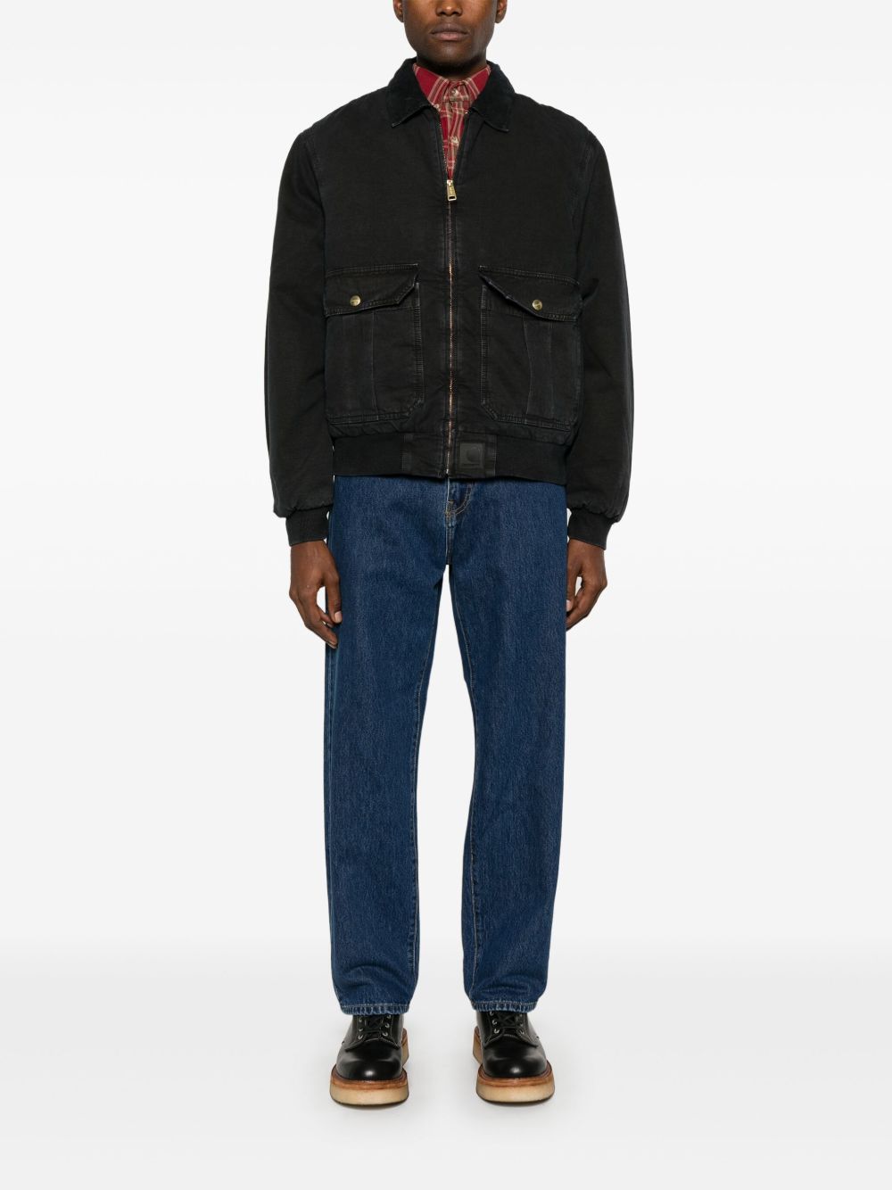 CARHARTT WIP MAIN Straight Leg Jeans In Blue