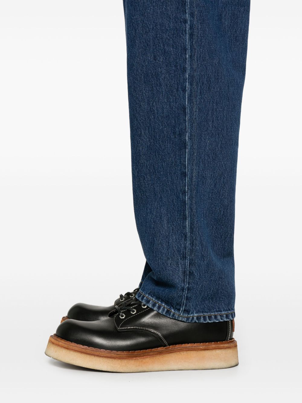 CARHARTT WIP MAIN Straight Leg Jeans In Blue