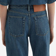 JIL SANDER PLUS Denim Wide Leg Jeans - Blue