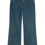 JIL SANDER PLUS Denim Wide Leg Jeans - Blue