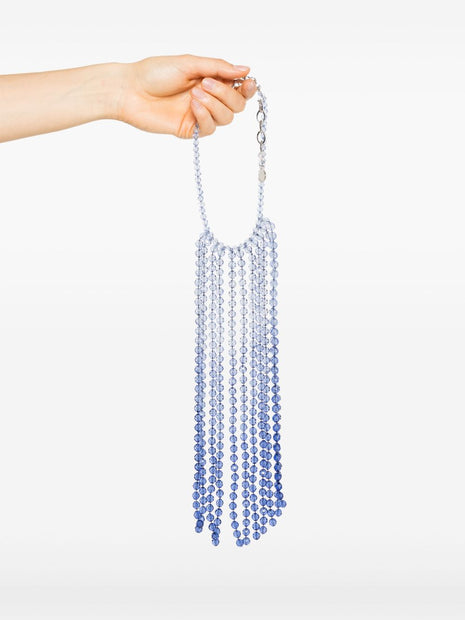 EMPORIO ARMANI EXCLUSIVE Beaded Necklace In Blue