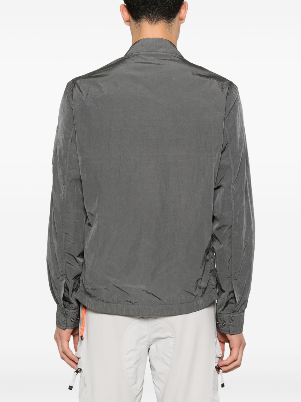 C.P. Company C.P.Company Nylon Overshirt In Grey