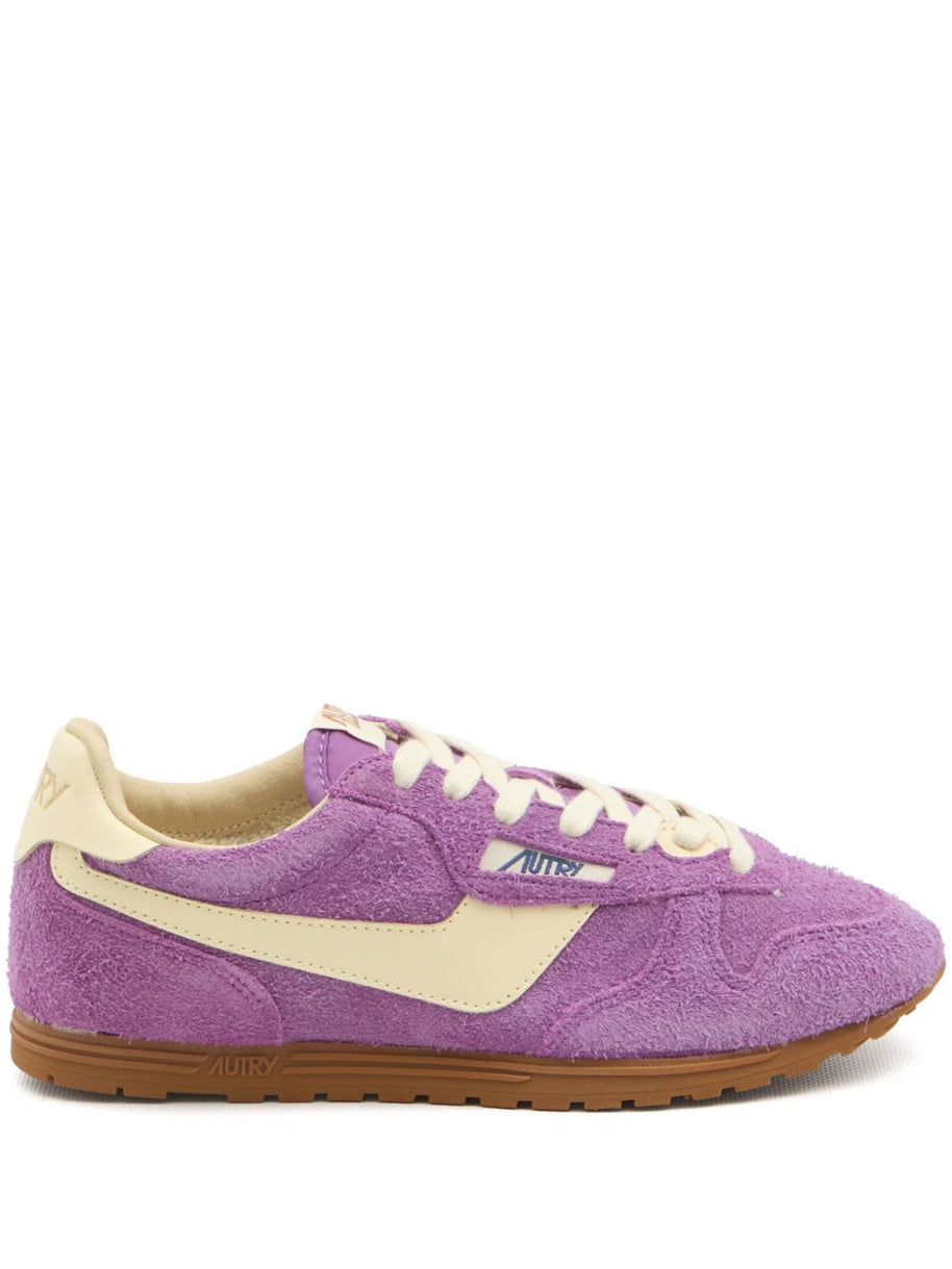 Autry Windspin In Suede & Leather