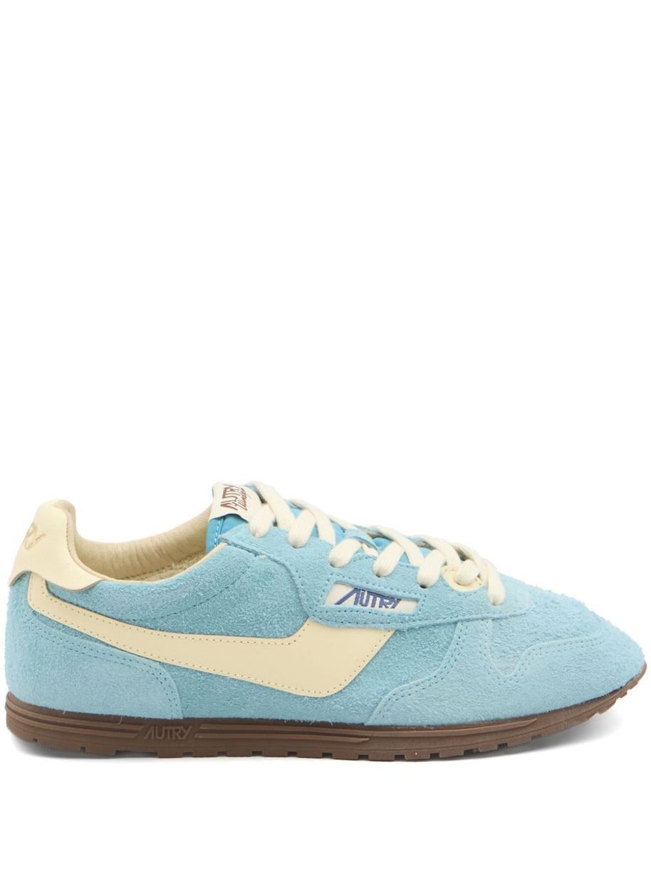 Autry Windspin In Suede & Leather