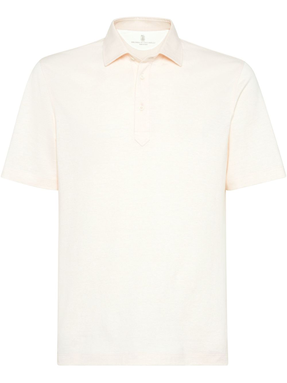 Brunello Cucinelli Cotton Polo Shirt - Orange