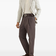 Brunello Cucinelli Cotton Polo Shirt - Orange