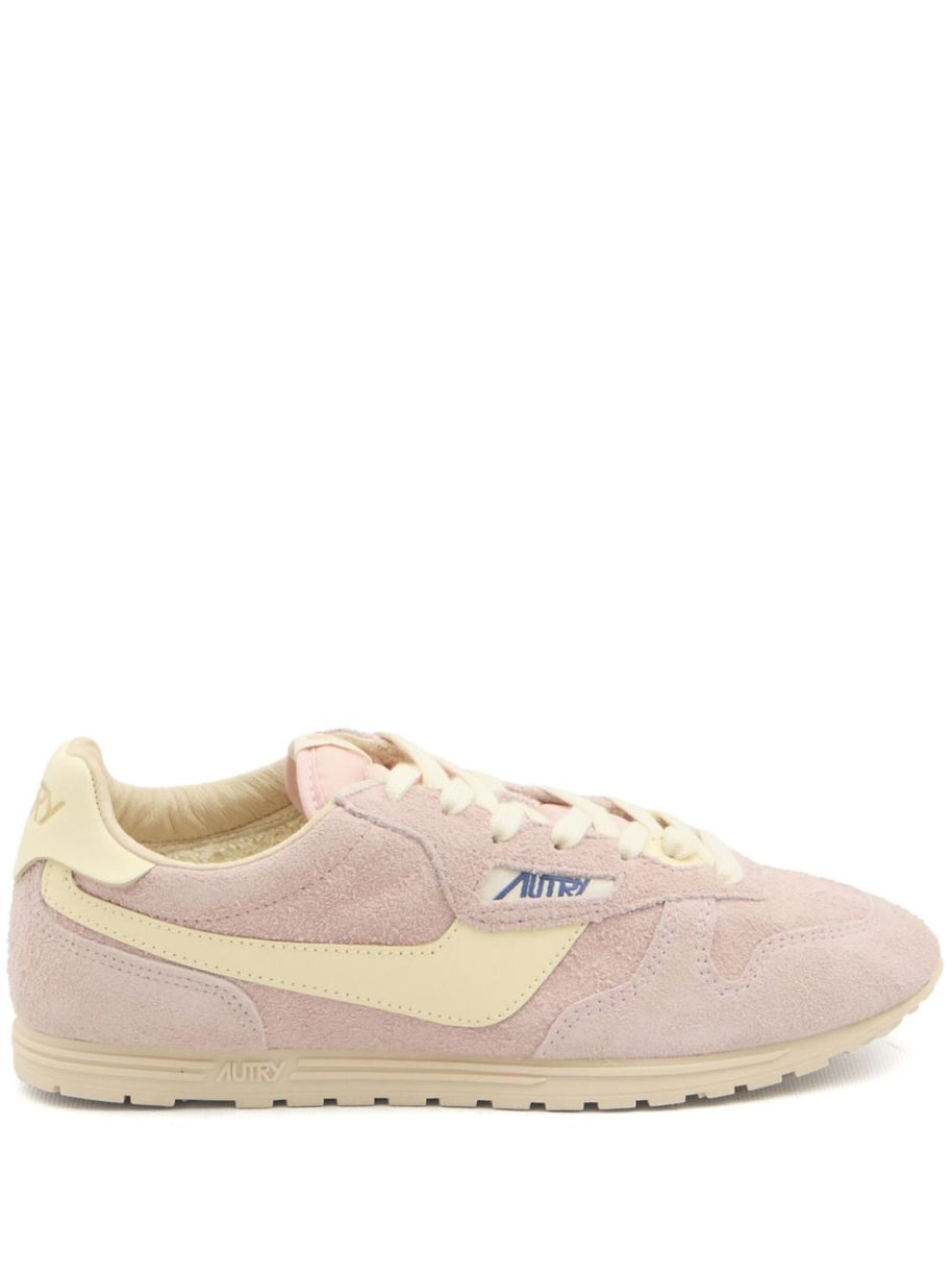 Autry Windspin In Suede & Leather