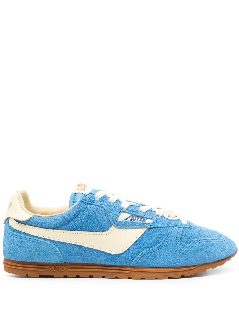 Autry Windspin In Suede & Leather
