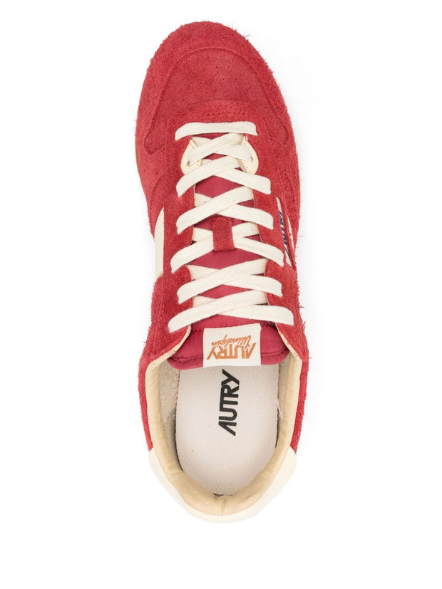Autry Windspin In Suede & Leather