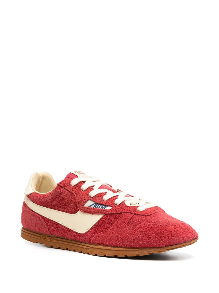Autry Windspin In Suede & Leather