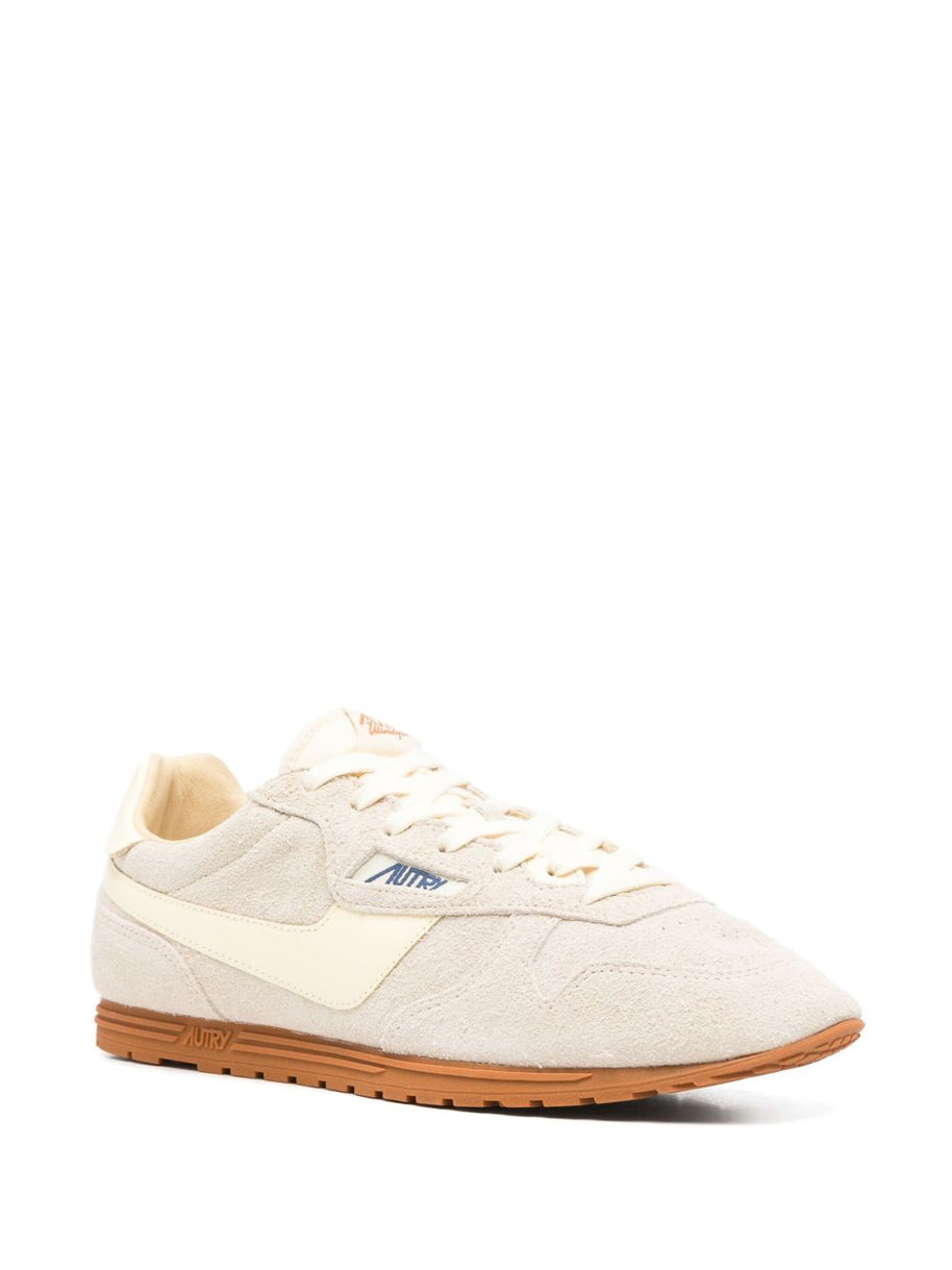 Autry Windspin In Suede & Leather