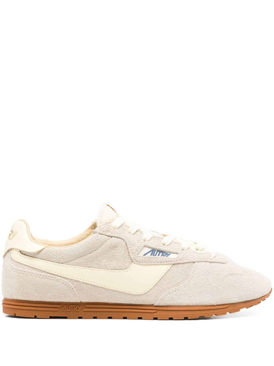 Autry Windspin In Suede & Leather