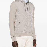Herno Hooded Jacket In Grey