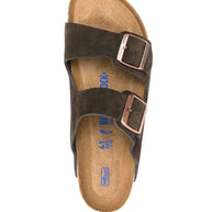 Birkenstock Arizona Buckled Suede Sandals