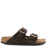 Birkenstock Arizona Buckled Suede Sandals