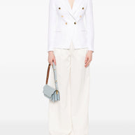 Tagliatore Double Breasted Jacket In White