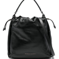 Brunello Cucinelli Soft Leather Mellow Bucket Bag