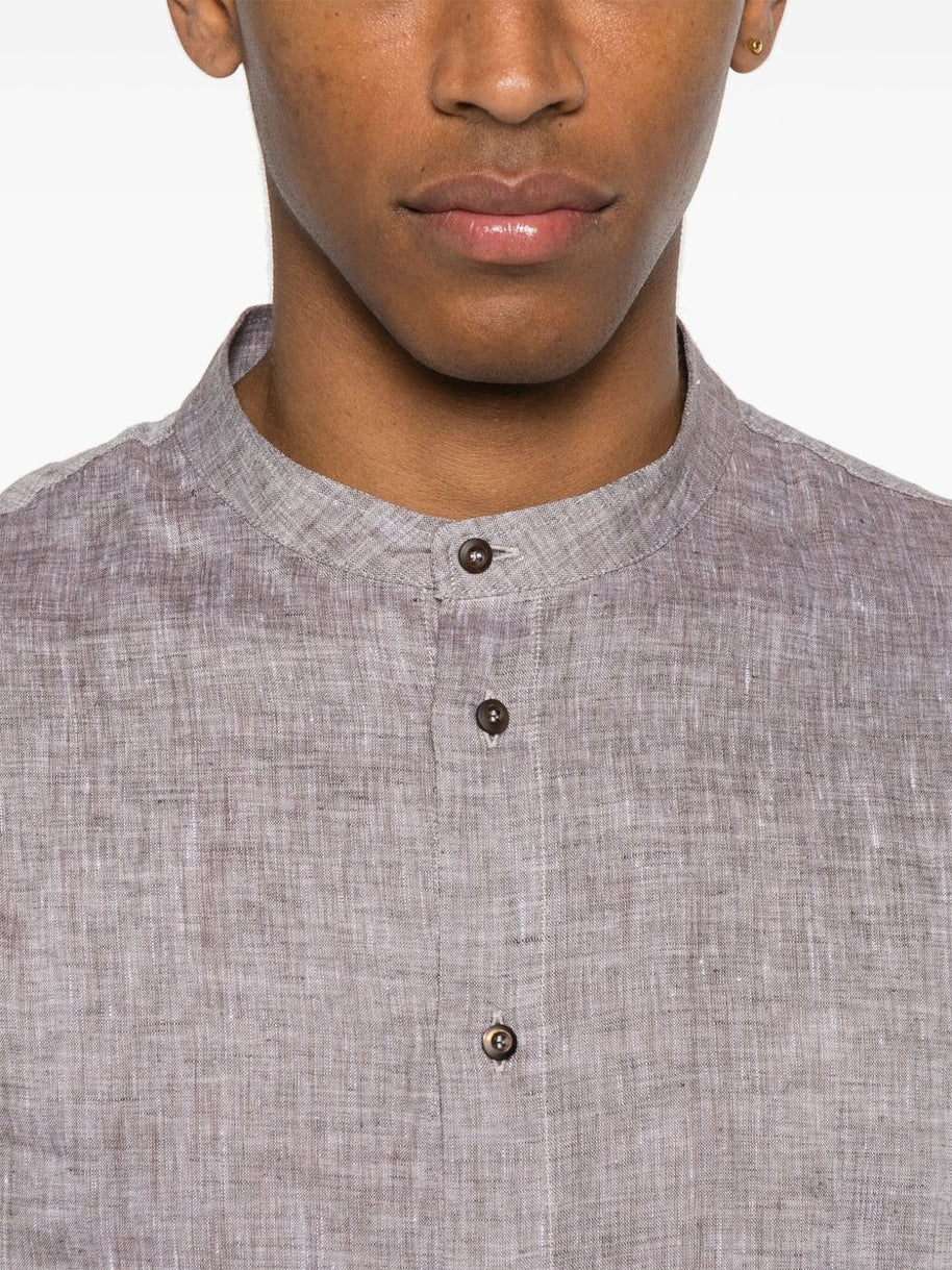 Brunello Cucinelli Linen Shirt - Beige