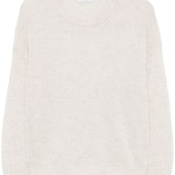 Brunello Cucinelli Mohair Wool Sweater - Light Grey