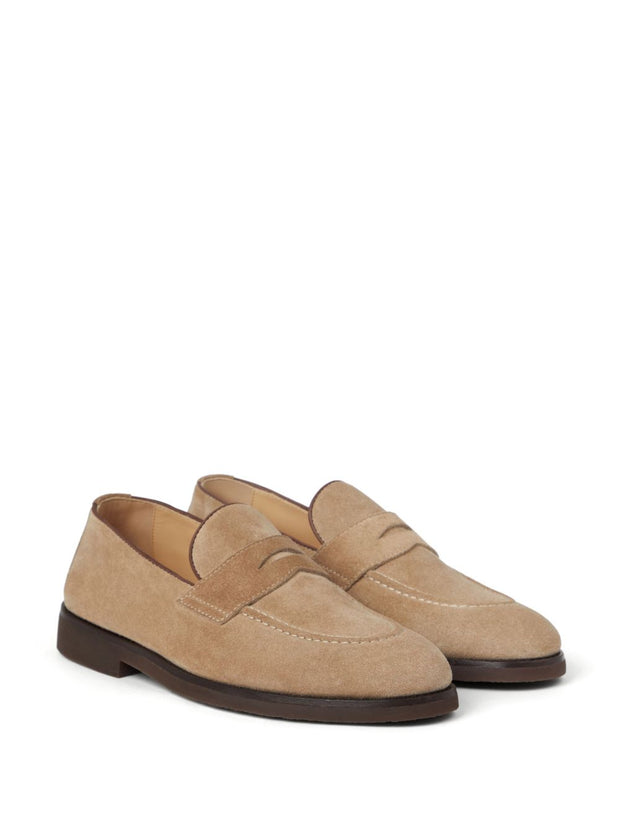 Brunello Cucinelli Suede Loafers