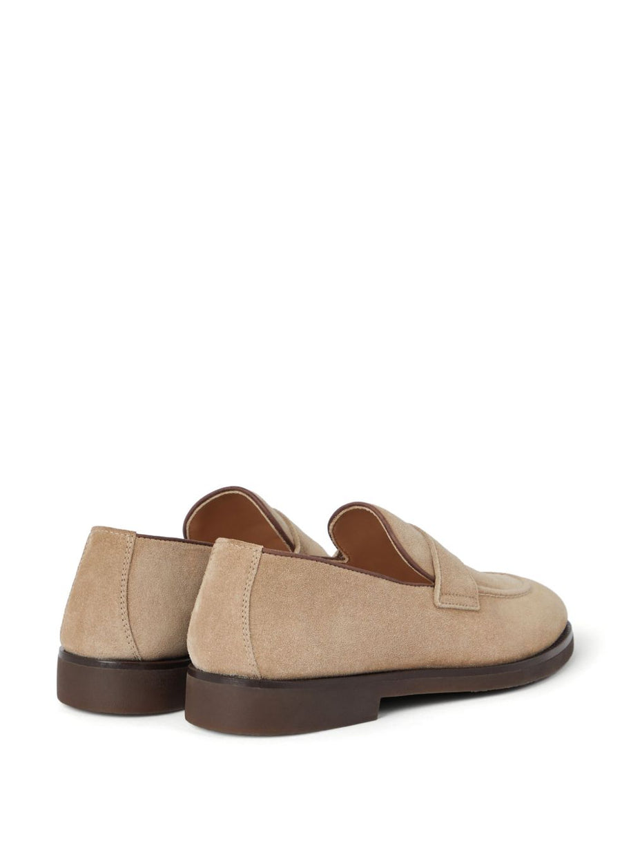 Brunello Cucinelli Suede Loafers