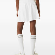 Brunello Cucinelli Cotton Mini Tennis Skirt - White
