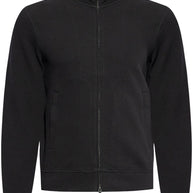 EMPORIO ARMANI CAPSULE Cotton Zipped Sweatshirt In Blue
