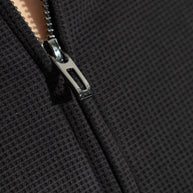 EMPORIO ARMANI CAPSULE Cotton Zipped Sweatshirt In Blue