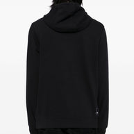 EMPORIO ARMANI CAPSULE Cotton Hoodie In Blue