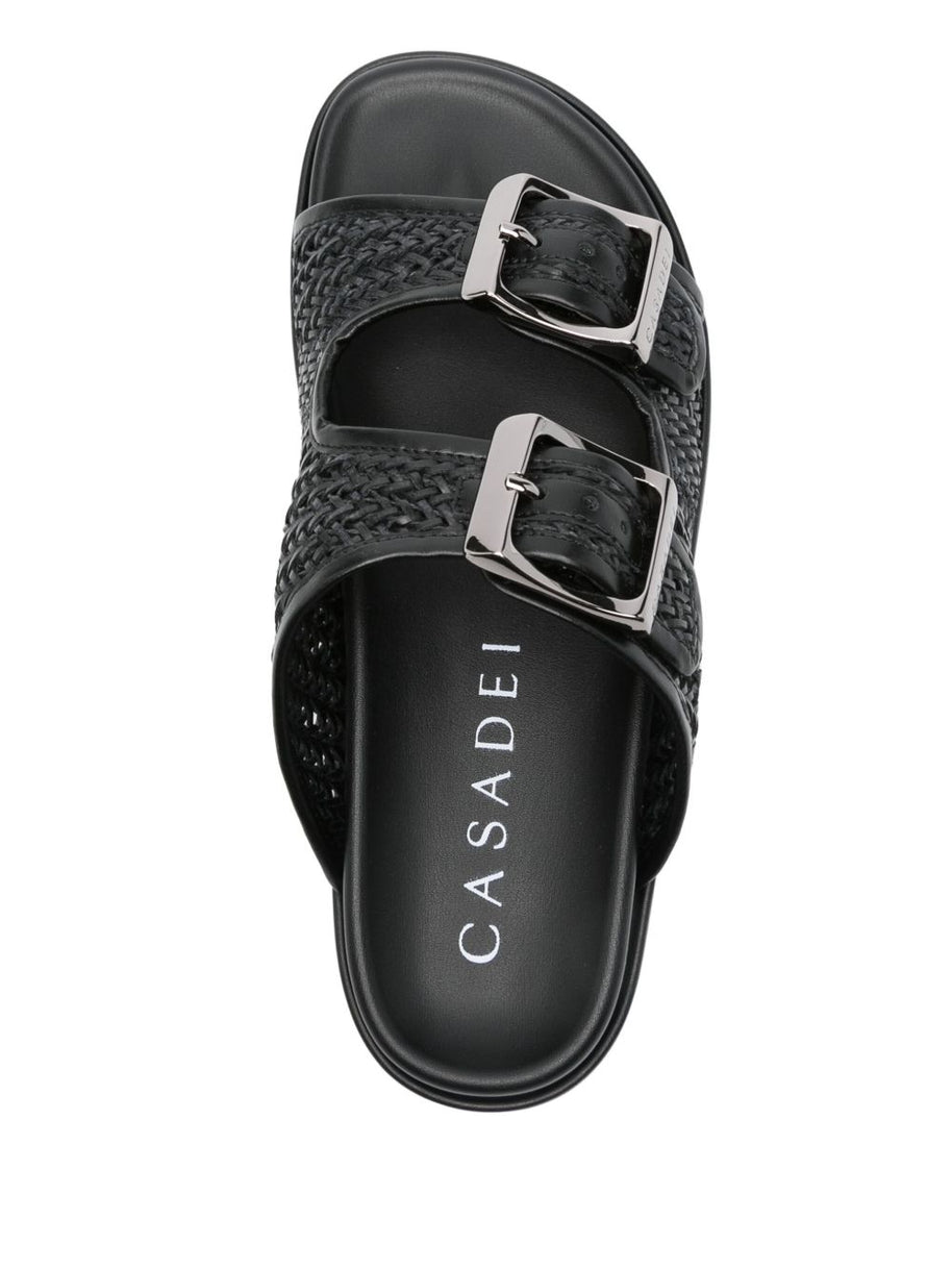 Casadei Birky Sandals - Black