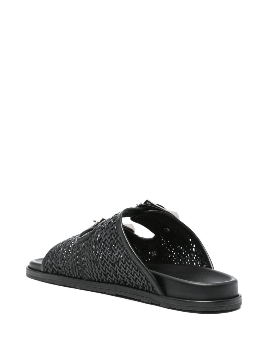 Casadei Birky Sandals - Black
