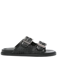 Casadei Birky Sandals - Black